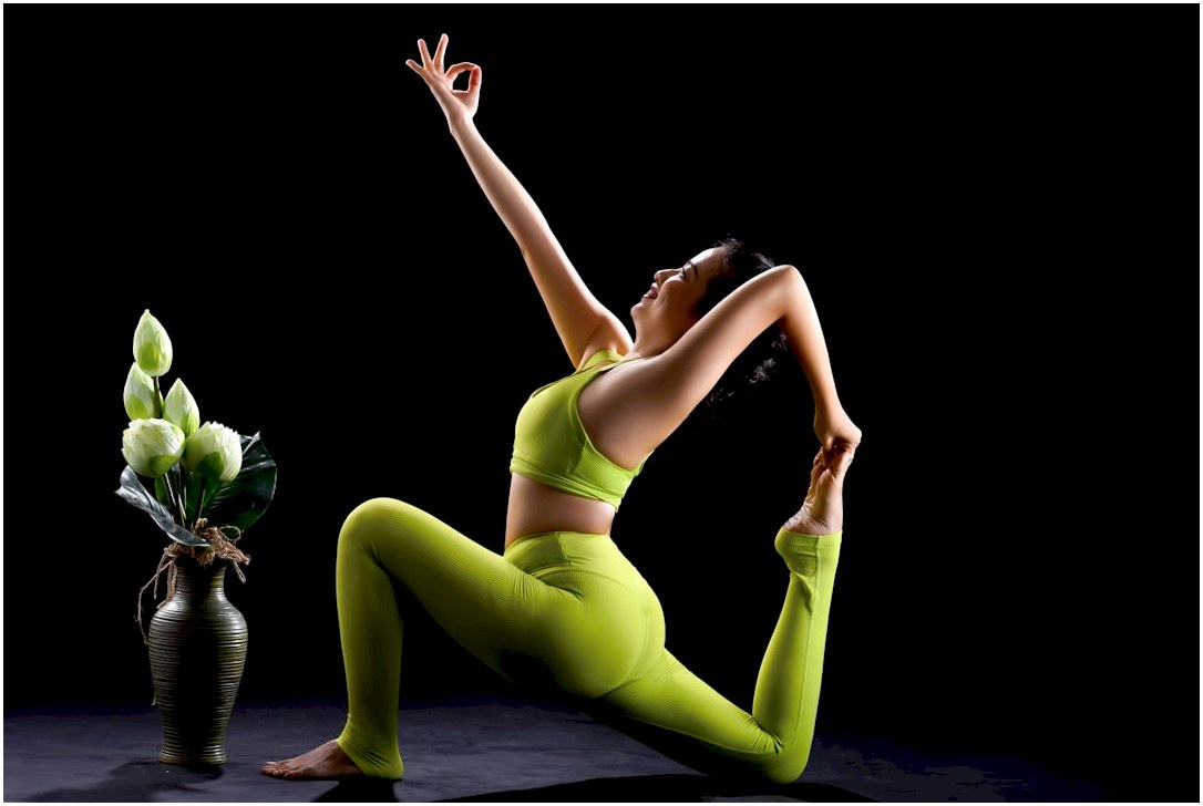 a woman dancing on a stage