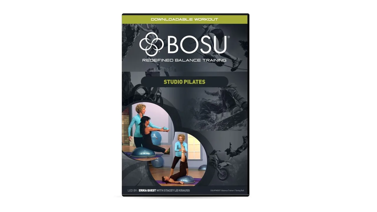 Material Studio Pilates com BOSU Balance Trainer
