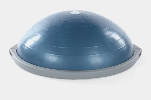 BOSU Balance Trainer azul visto de frente