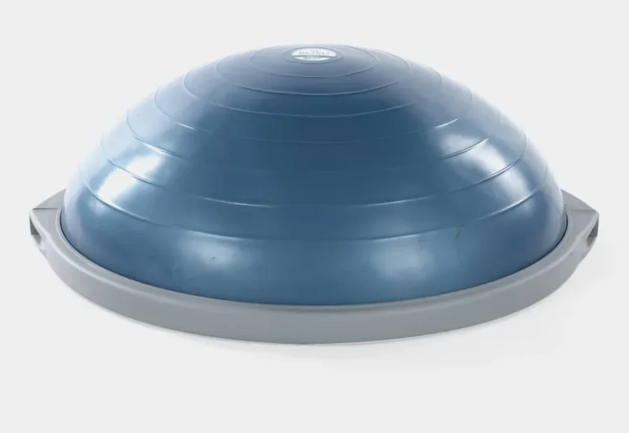BOSU Balance Trainer azul visto de frente
